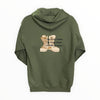ARMY - Custom Embroidered by Veteran Women, 'I EARNED my Boots!' Hoodie