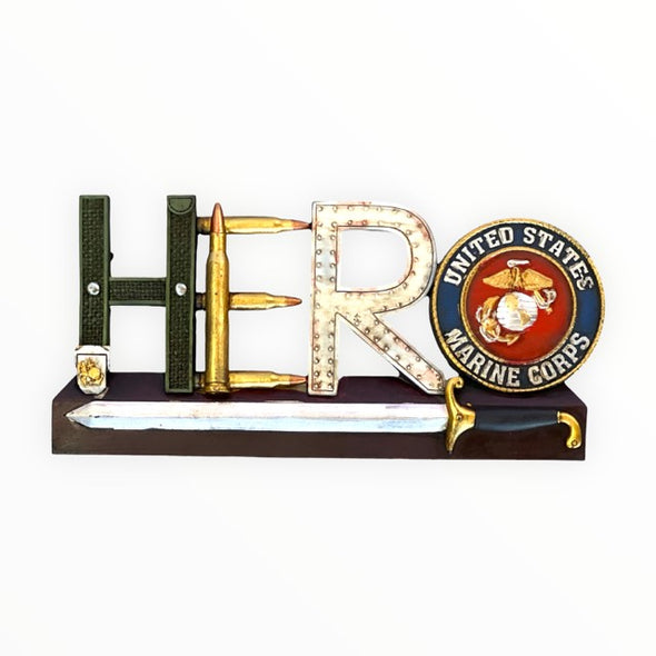MARINES 'HERO' Plaque