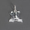 Combat Boots Sterling Silver Charms
